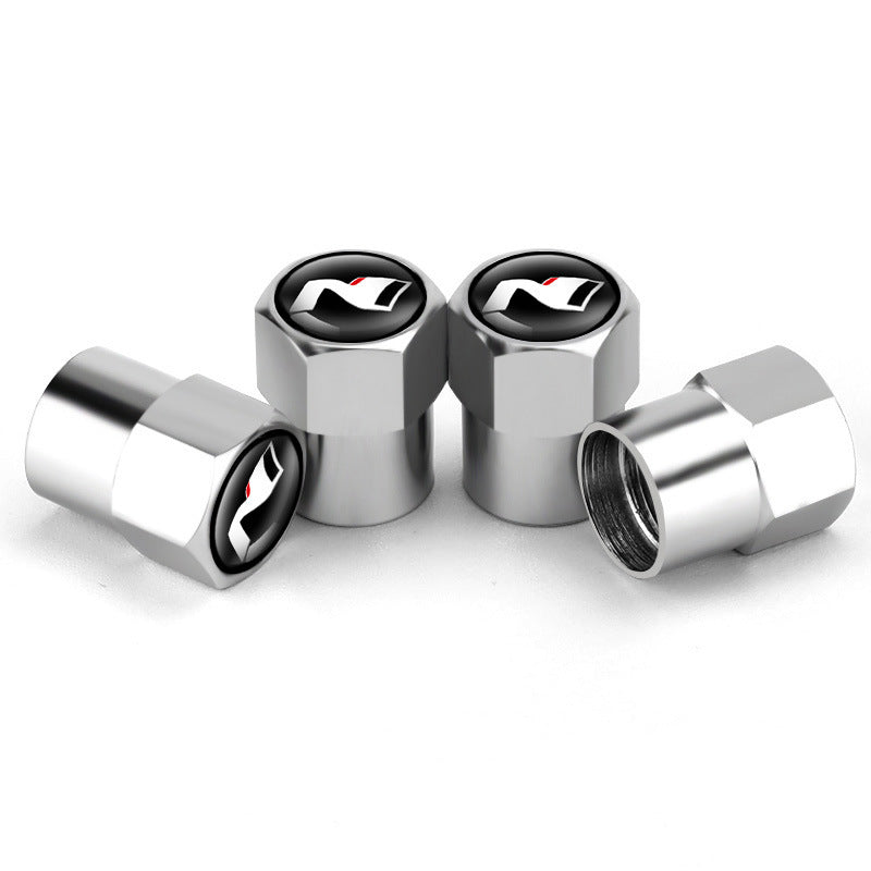 Hyundai Tire Valve Cap Aluminium Alloy Retrofit Valve Cap