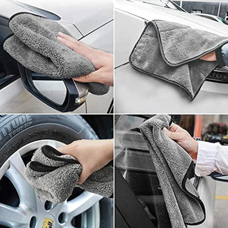 Microfiber Towel Car Wash Super Absorbent Car Cleaning Detailing Cloth Auto Care Drying Towels Care Cleaning Polishing Cloths