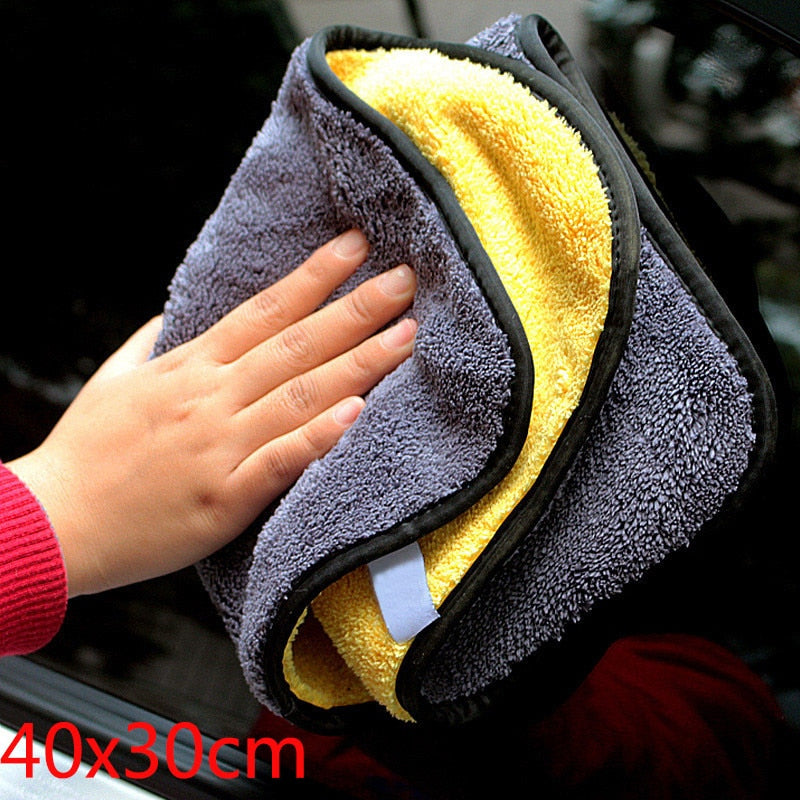 Microfiber Towel Car Wash Super Absorbent Car Cleaning Detailing Cloth Auto Care Drying Towels Care Cleaning Polishing Cloths
