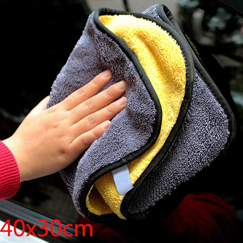 Microfiber Towel Car Wash Super Absorbent Car Cleaning Detailing Cloth Auto Care Drying Towels Care Cleaning Polishing Cloths
