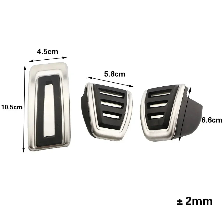 Car Pedals Foot Fuel Brake Clutch Cover for Volkswagen VW Polo A05 Golf A7 for Skoda Rapid Octavia 5E 5F A7 Parts