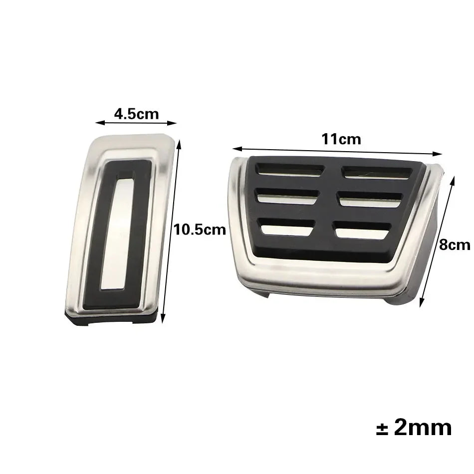Car Pedals Foot Fuel Brake Clutch Cover for Volkswagen VW Polo A05 Golf A7 for Skoda Rapid Octavia 5E 5F A7 Parts