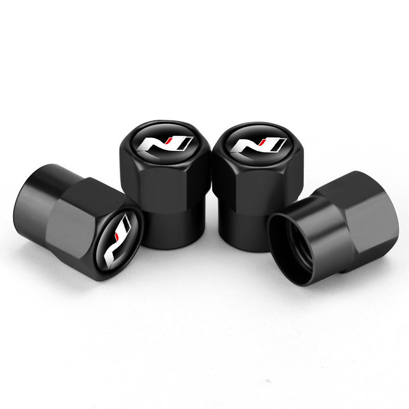 Hyundai Tire Valve Cap Aluminium Alloy Retrofit Valve Cap