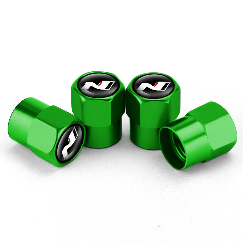 Hyundai Tire Valve Cap Aluminium Alloy Retrofit Valve Cap