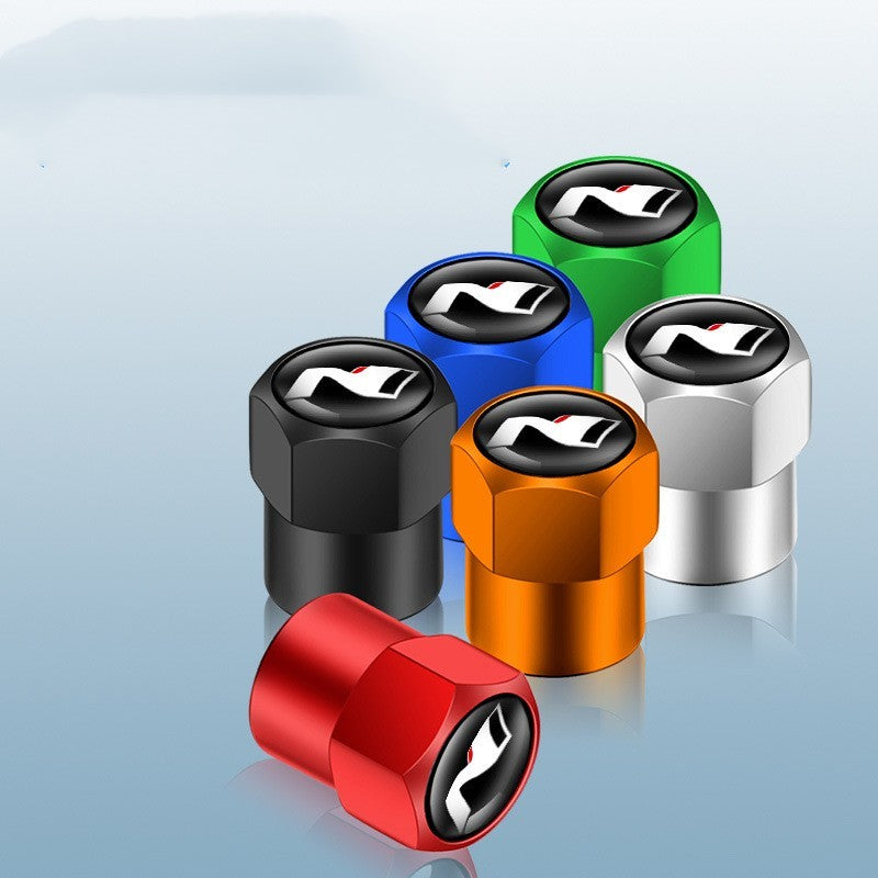 Hyundai Tire Valve Cap Aluminium Alloy Retrofit Valve Cap