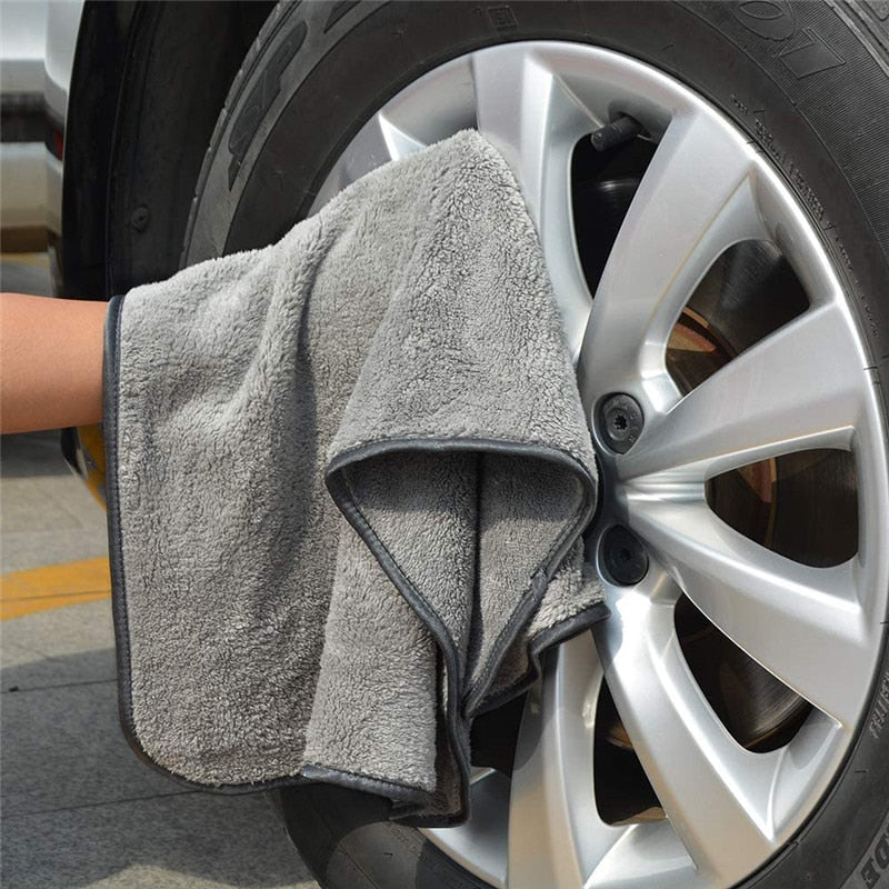 Microfiber Towel Car Wash Super Absorbent Car Cleaning Detailing Cloth Auto Care Drying Towels Care Cleaning Polishing Cloths