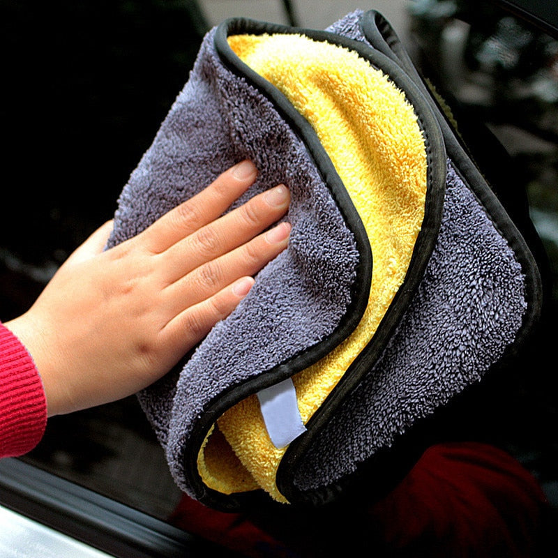 Microfiber Towel Car Wash Super Absorbent Car Cleaning Detailing Cloth Auto Care Drying Towels Care Cleaning Polishing Cloths